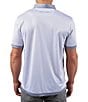 Color:White - Image 2 - Leo Short Sleeve Printed Polo Shirt