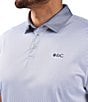 Color:White - Image 3 - Leo Short Sleeve Printed Polo Shirt