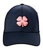 Color:Navy Heather - Image 1 - Lucky Fitted Baseball Cap