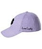 Color:Lilac - Image 4 - Lucky Heather Trucker Hat