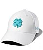 Color:Cabo Blue - Image 1 - Premium Clover 118 Fitted Trucker Hat