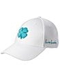 Color:Cabo Blue - Image 4 - Premium Clover 118 Fitted Trucker Hat