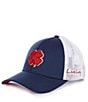 BLACK CLOVER Premium Clover Flexfit Hat, Color:Navy/Red - Image 1