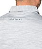 Color:Silver - Image 4 - Short Sleeve Asher Knit Polo Shirt