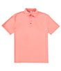 Color:Living Coral - Image 1 - Short-Sleeve Greyson Polo Shirt