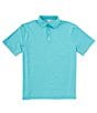 Color:Cabo Blue - Image 1 - Short-Sleeve Greyson Polo Shirt