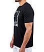 Color:Black - Image 3 - Short Sleeve Icon Graphic T-Shirt