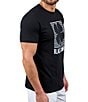 Color:Black - Image 4 - Short Sleeve Icon Graphic T-Shirt