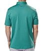 Color:Jade - Image 2 - Short Sleeve Johnnie Polo Athletic Knit Polo Shirt