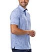Color:Royal - Image 3 - Short-Sleeve Nico Knit Performance Polo Shirt
