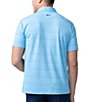 Color:Light Blue - Image 2 - Short-Sleeve Shady Lane Polo Shirt