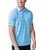 Color:Light Blue - Image 3 - Short-Sleeve Shady Lane Polo Shirt