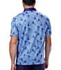 Color:Azure - Image 2 - The Lucky Bamboo Athletic Polo Shirt