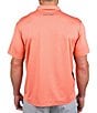 Color:Coral - Image 2 - Walker Short Sleeve Polo Shirt