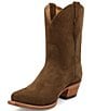 Color:Shiitake - Image 5 - Women's Hope Suede Western Booties