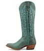 Color:Dusty Turquoise - Image 4 - Women's Sierra Leather Western Boots