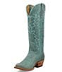 Color:Dusty Turquoise - Image 5 - Women's Sierra Leather Western Boots