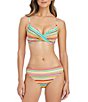 Bleu Rod Beattie Ciao Capri Front Draped Underwire Bra Swim Top - Image 3