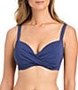 Bleu Rod Beattie Kore Over the Shoulder Bra Sized D Cup Underwire Swim Top - Image 1