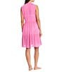 Color:Castro Pink - Image 2 - Pool Party Tiered Sleeveless Swim Cover-Up Dress