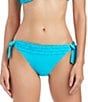 Bleu Rod Beattie Solid Rufflicious Bow Tie Hipster Swim Bottom - Image 1