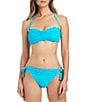 Bleu Rod Beattie Solid Rufflicious Bow Tie Hipster Swim Bottom - Image 3