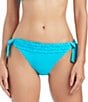 Bleu Rod Beattie Solid Rufflicious Molded Cup Bandeau Swim Top & Solid Rufflicious Bow Tie Hipster Swim Bottom - Image 5