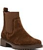 Blondo Cathleen Waterproof Suede Lug Sole Booties - Image 1