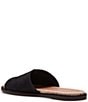 Color:Black Nubuck - Image 4 - Emilia Nubuck Suede Slide Sandals