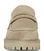 Color:Sand Suede - Image 5 - France Waterproof Suede Mule Loafers