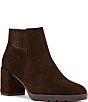 Blondo Genevive Waterproof Suede Ankle Booties - Image 1