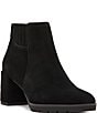 Blondo Genevive Waterproof Suede Ankle Booties - Image 1
