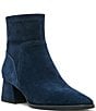 Blondo Marina Waterproof Suede Low Heel Booties - Image 1