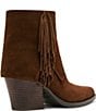 Blondo Odessa Waterproof Suede Cuffed Fringe Booties - Image 5