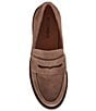 Color:Taupe Suede - Image 6 - Penny Waterproof Suede Loafers