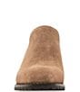 Color:Dark Taupe Suede - Image 5 - Stelle Suede Mules
