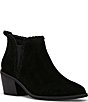 Blondo Temple Waterproof Suede Braid Detail Booties - Image 1