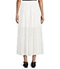 Blu Pepper Bow Maxi Skirt, Color:Off White - Image 2