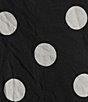 Blu Pepper Coordinating Polka Dot Lace Trim Short Sleeve Top - Image 4