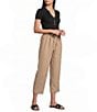 Blu Pepper Elastic Tie Front Lounge Pants - Image 3
