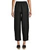 Blu Pepper Elastic Tie Front Lounge Pants - Image 2