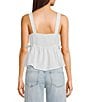 Blu Pepper Embroidered Square Neck Tank Top - Image 2