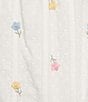 Blu Pepper Floral Embroidered Tie Front Coordinating Maxi Skirt - Image 4
