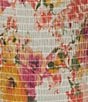 Color:Ivory Multi - Image 3 - Floral Print Smocked Tiered Midi Dress