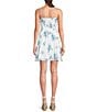 Blu Pepper Floral Printed Corset Mini Dress - Image 2