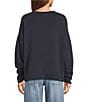 Blu Pepper Long Sleeve Puppy Motif Crewneck Knit Pullover - Image 2