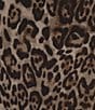 Blu Pepper Mesh Leopard Printed Midi Skirt - Image 4