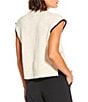 Blu Pepper Mock Neck Contrast Stitch Side Tie Sweater - Image 2