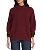 Blu Pepper Mock Neck Long Sleeve Sweater - Image 6