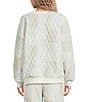 Blu Pepper Multi Floral Patchwork Long Sleeve Coordinating Crewneck - Image 2